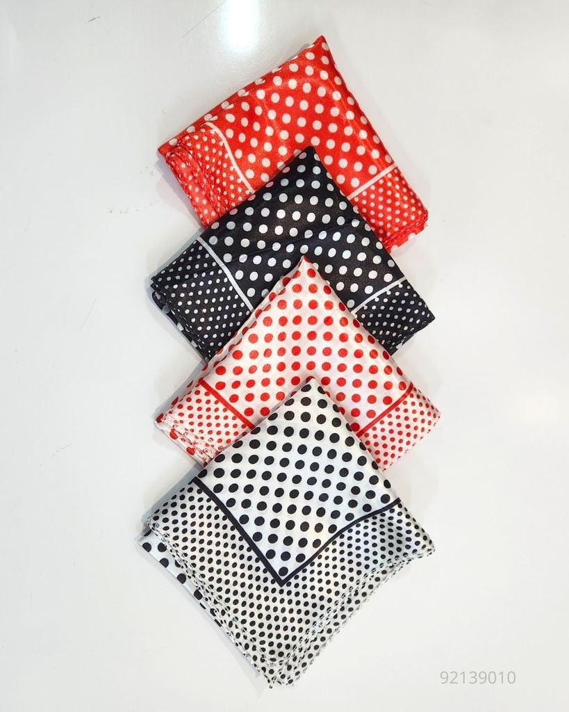PAÑOLETAS DE SEDA PUNTOS X50