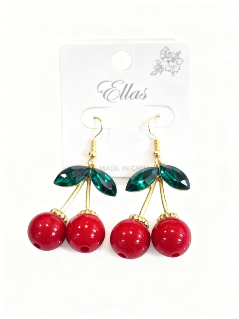 ZARCILLOS LARGOS CEREZA