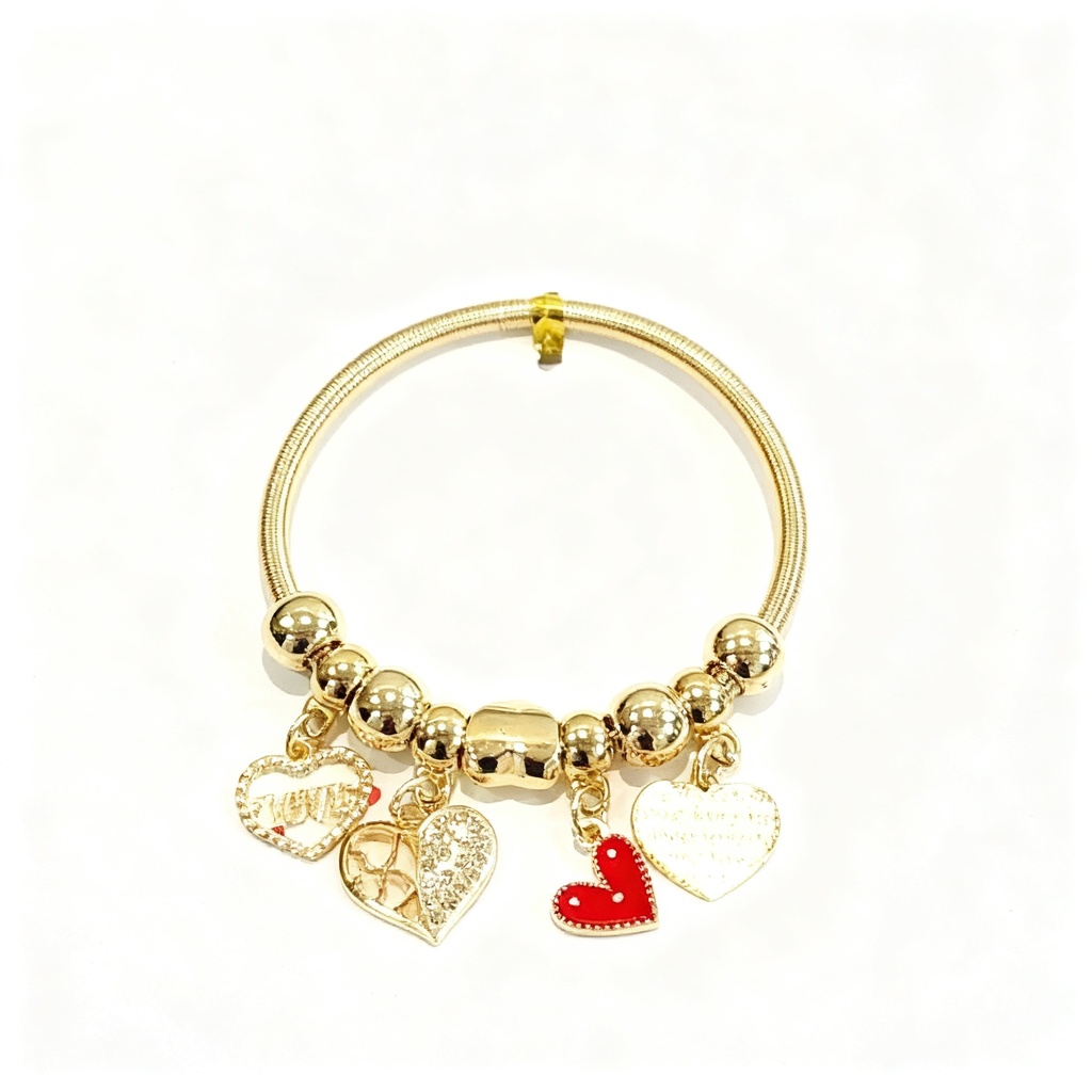 PULSERAS PANDORAS CORAZON 