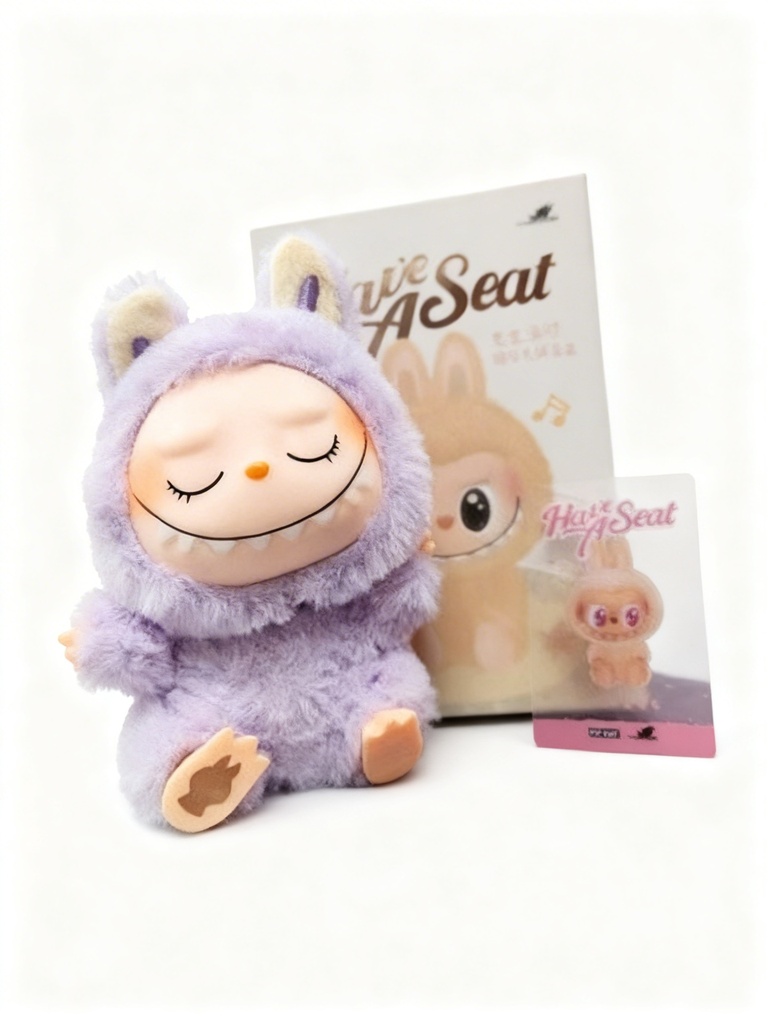 LLAVERO LABUBU SORPRESA HAVE A SEAT 