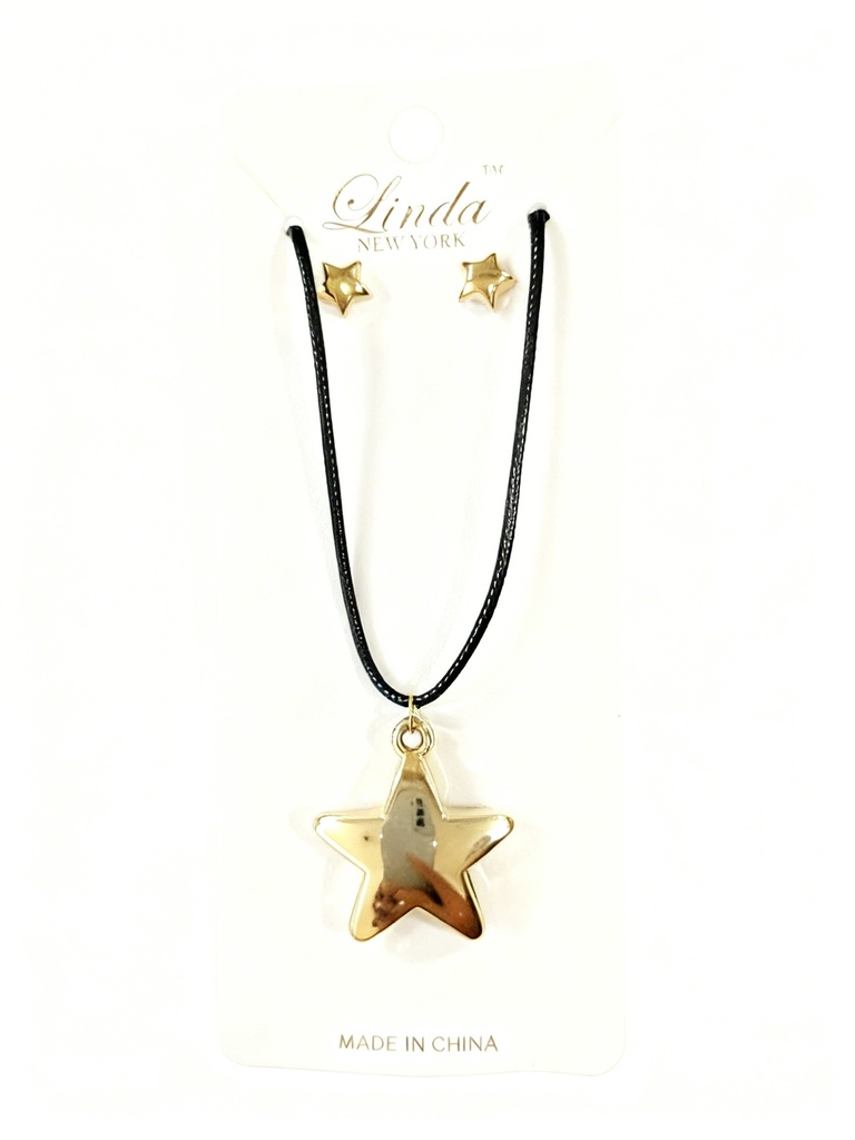 COLLAR CUERINA ESTRELLA