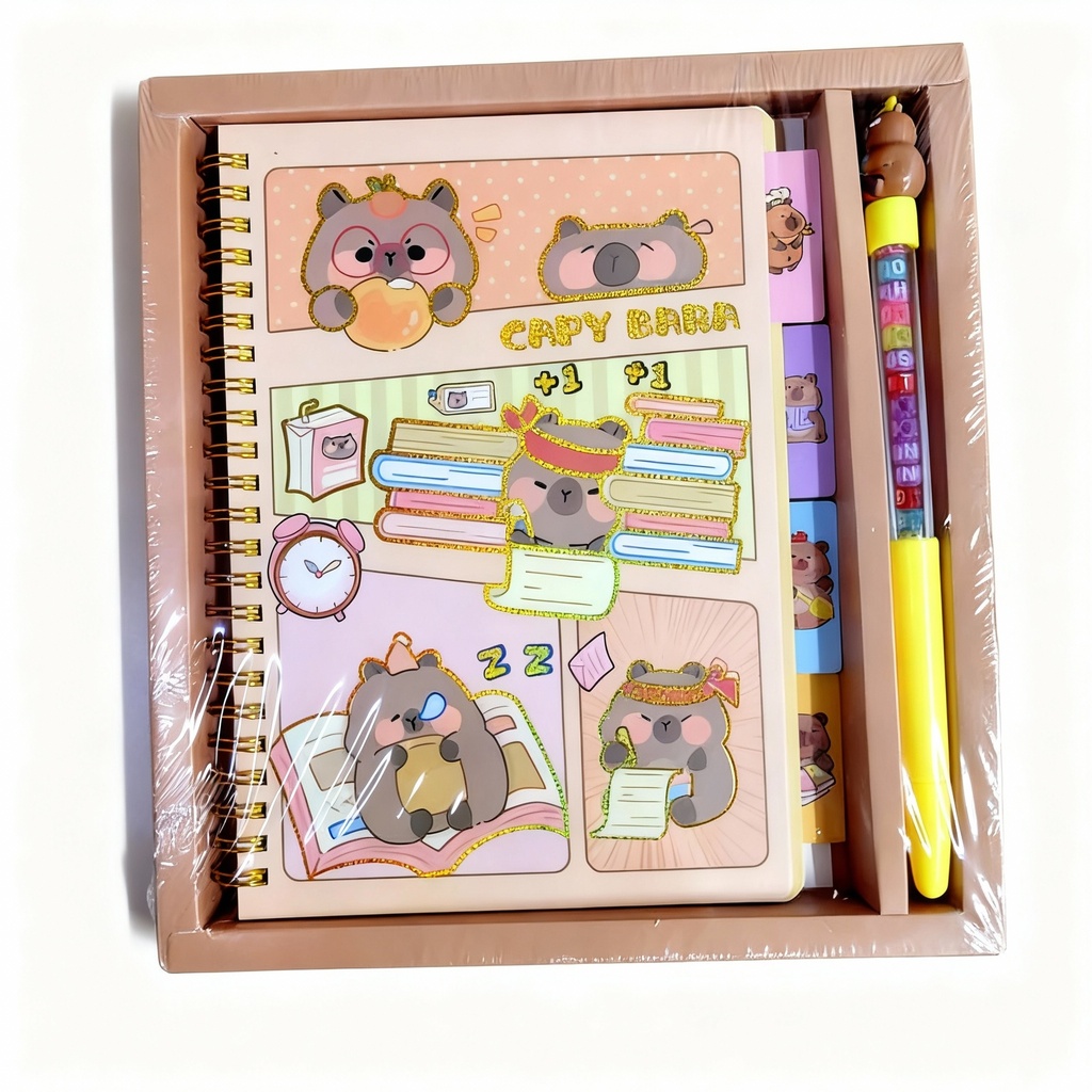 LIBRETA CAPYCARA CON BOLIGRAFO 