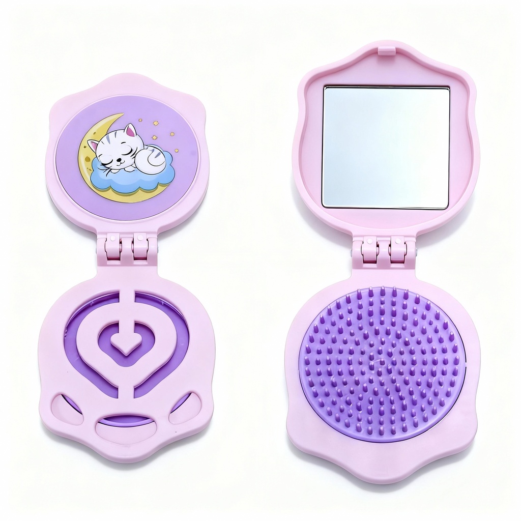 CEPILLO ESPEJO MUÑEQUITOS