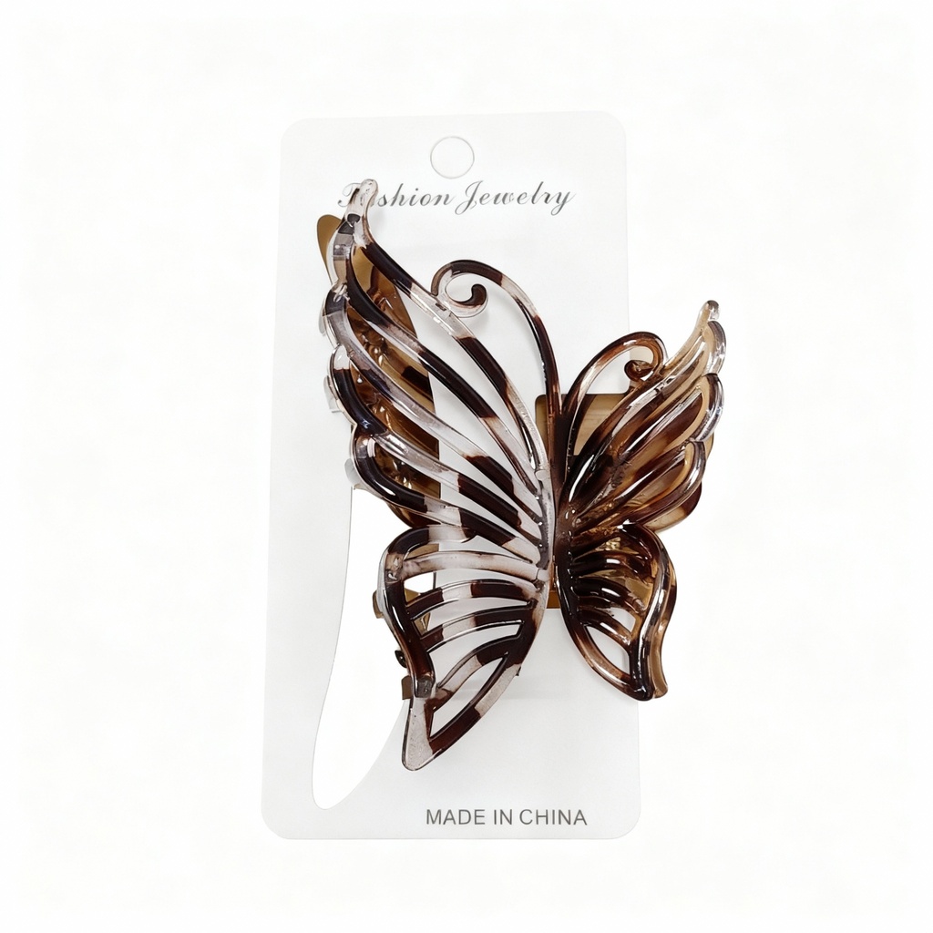 GANCHETA MARIPOSA COLORES TIERRA