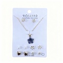 SET COLLAR Y TOPITOS NIÑA FLOR