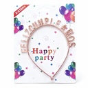 CINTILLO FELIZ CUMPLEAÑOS 