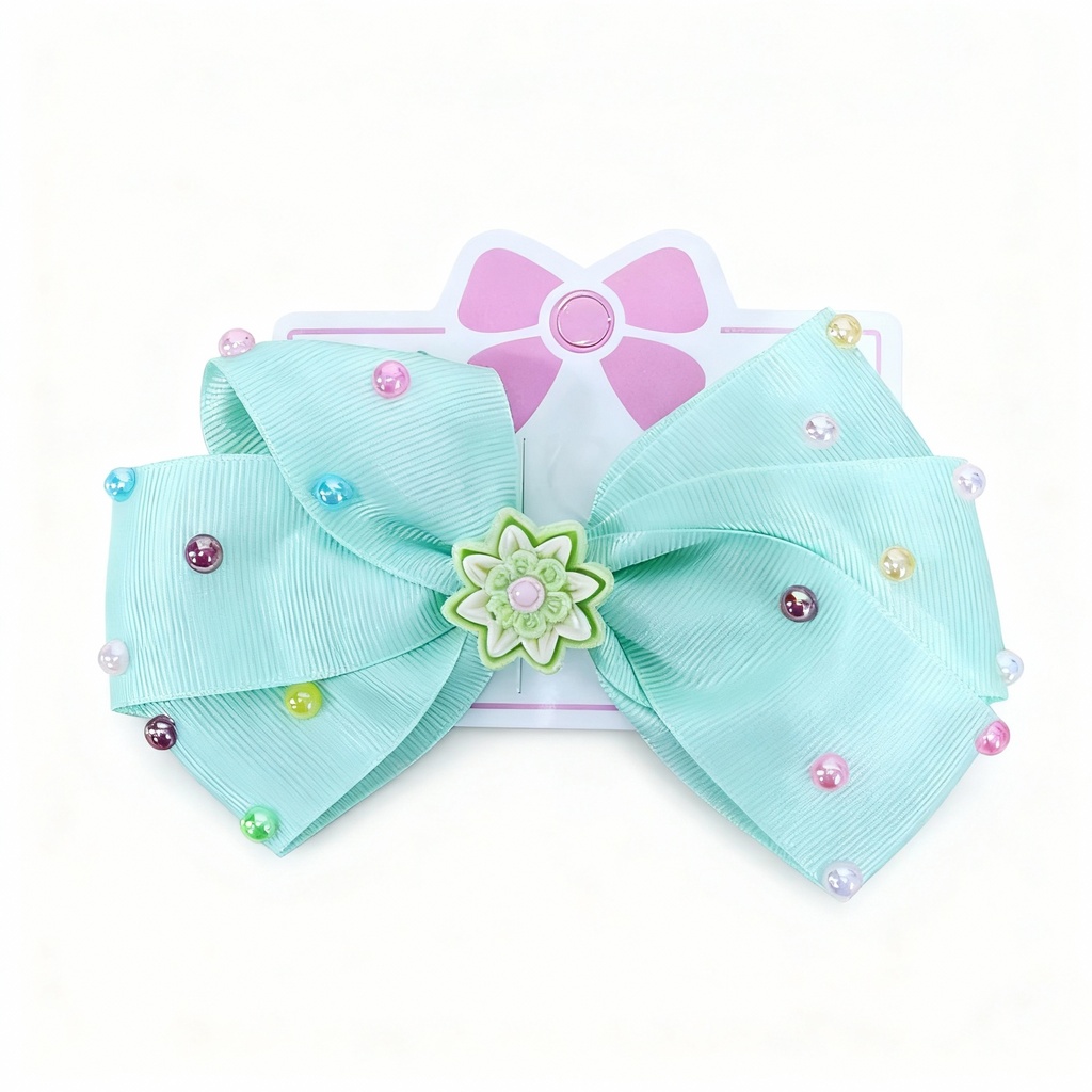 MAXI LAZO FLOR PERLAS