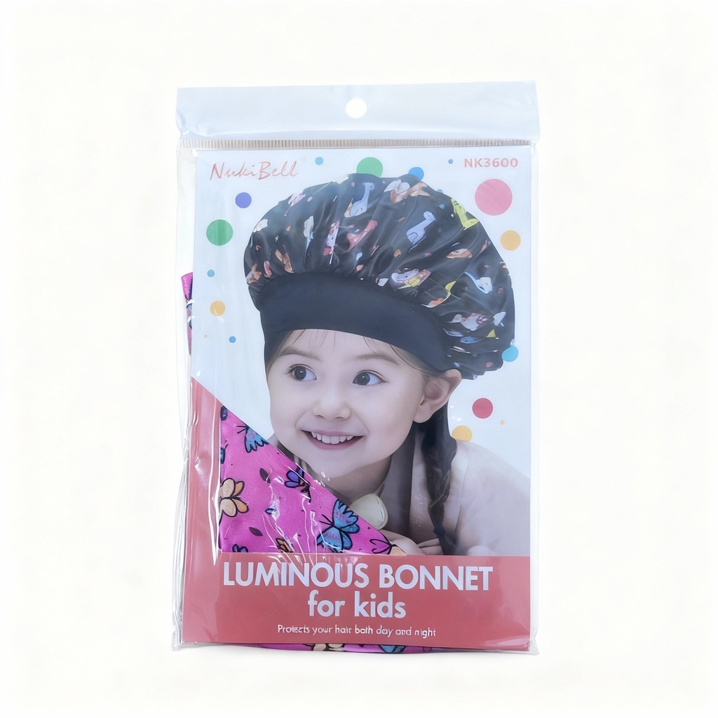 GORRO SATIN DE NIÑA MARIPOSAS