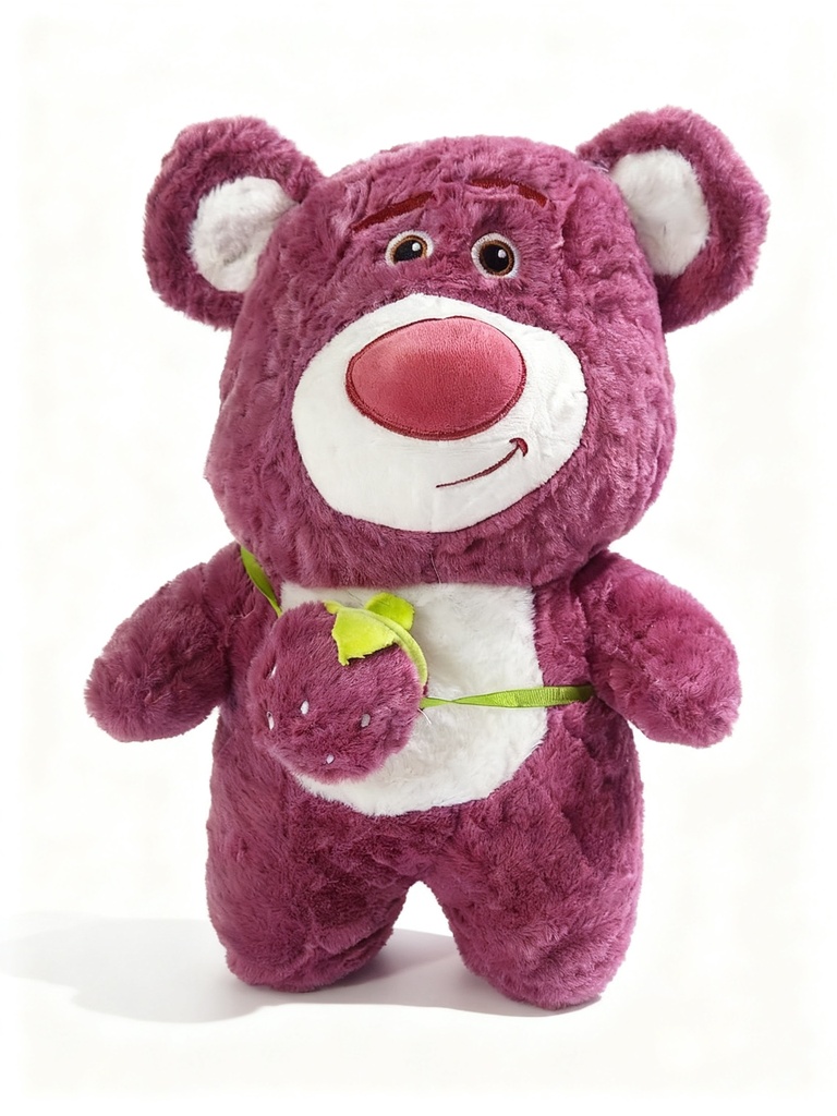 PELUCHE OSO LOTSO FUSCIA 35CM