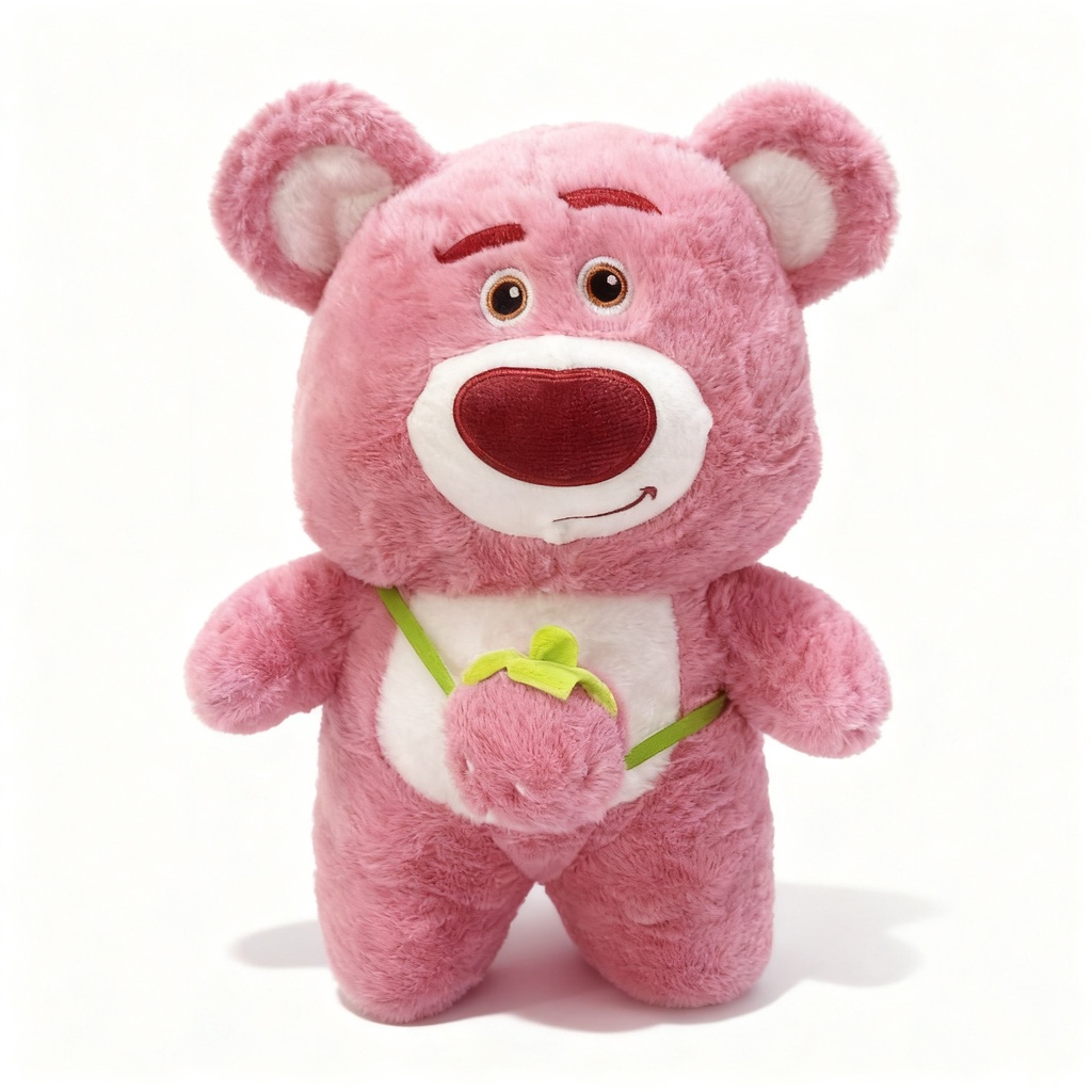 PELUCHE OSO LOTSO ROSADO 35cm