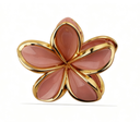 GANCHETA FLOR CON DORADO