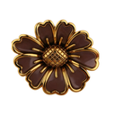 GANCHETA FLOR CON DORADO