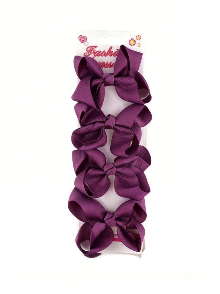 SET GANCHO LAZO COLOR OSCURO X4