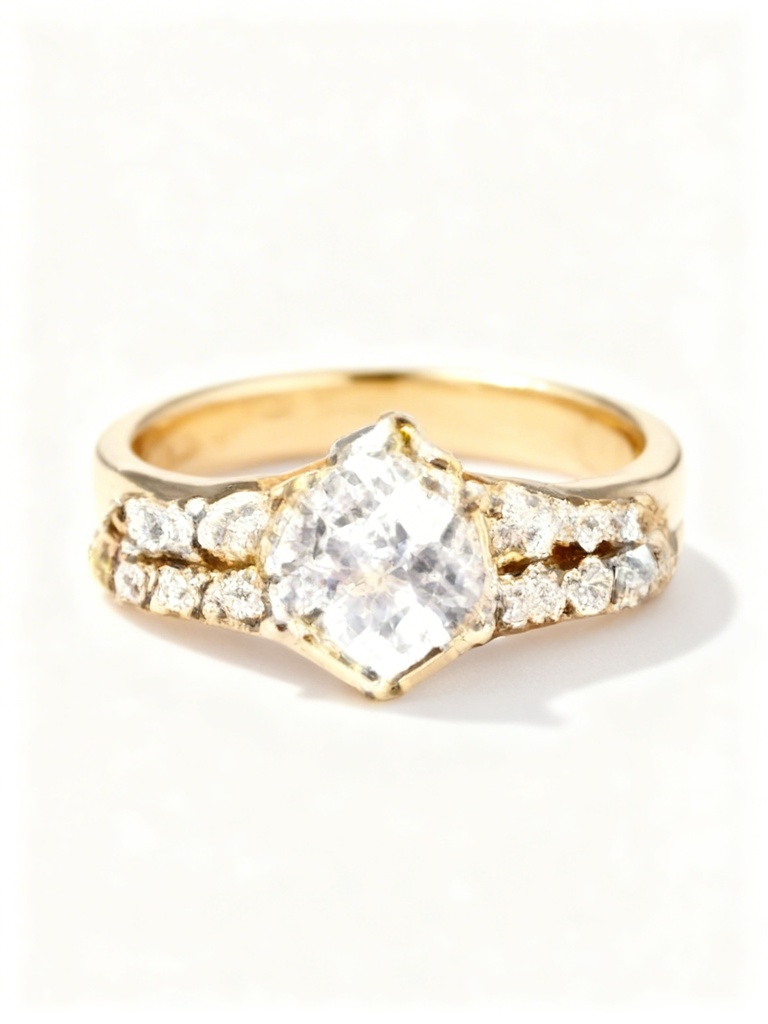 ANILLO ACERO BRILLANTE X2