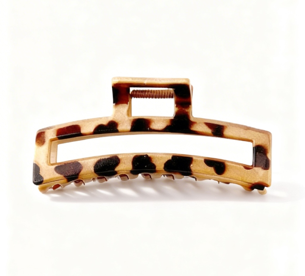 GANCHETA CUADRADA ANIMAL PRINT