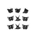 PIOJOTOS MARIPOSA NEGROS POTE X30