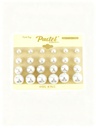 SET TOPITO PERLA BLANCA X12
