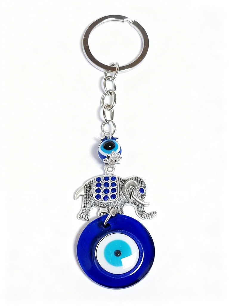 LLAVERO OJO TURCO AZUL