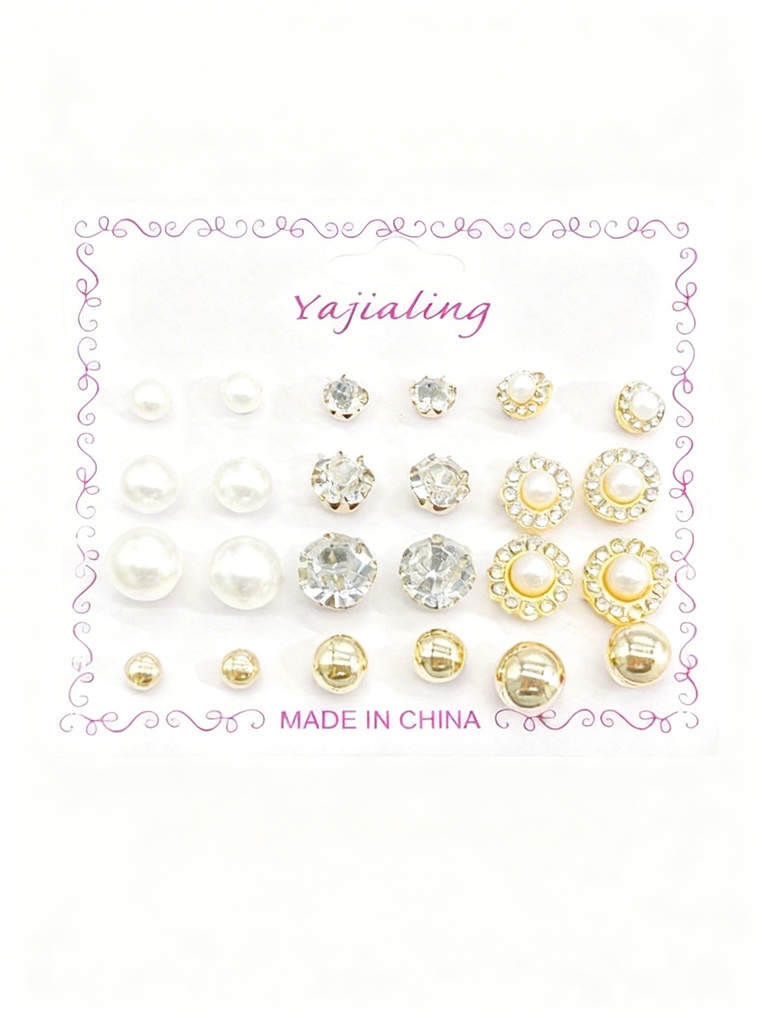 SET TOPITO BRILLANTE PERLA 