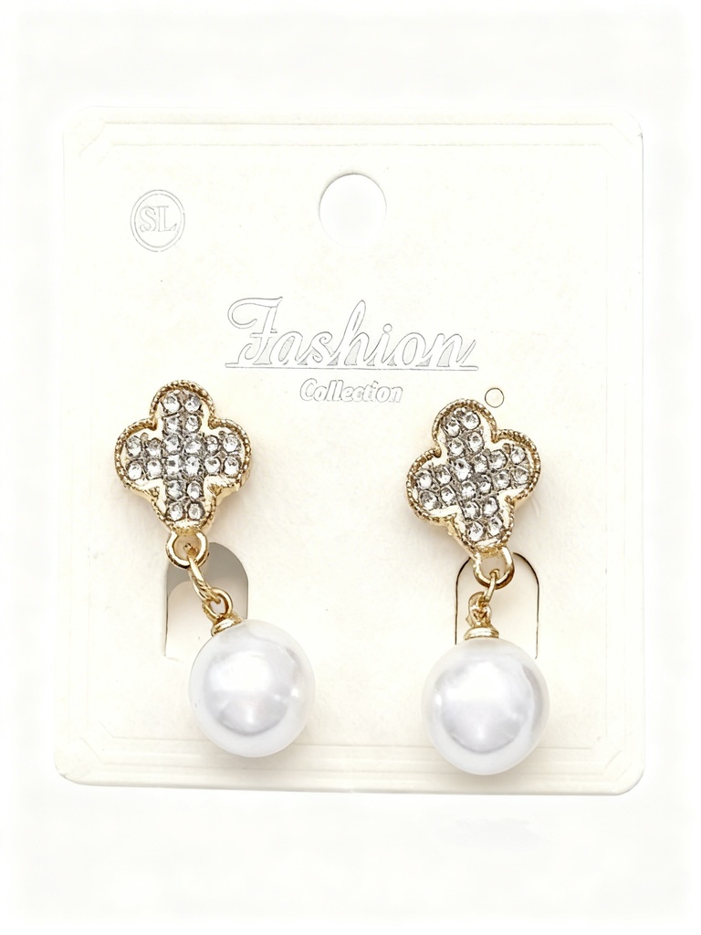 ZARCILLO TREBOL PERLA