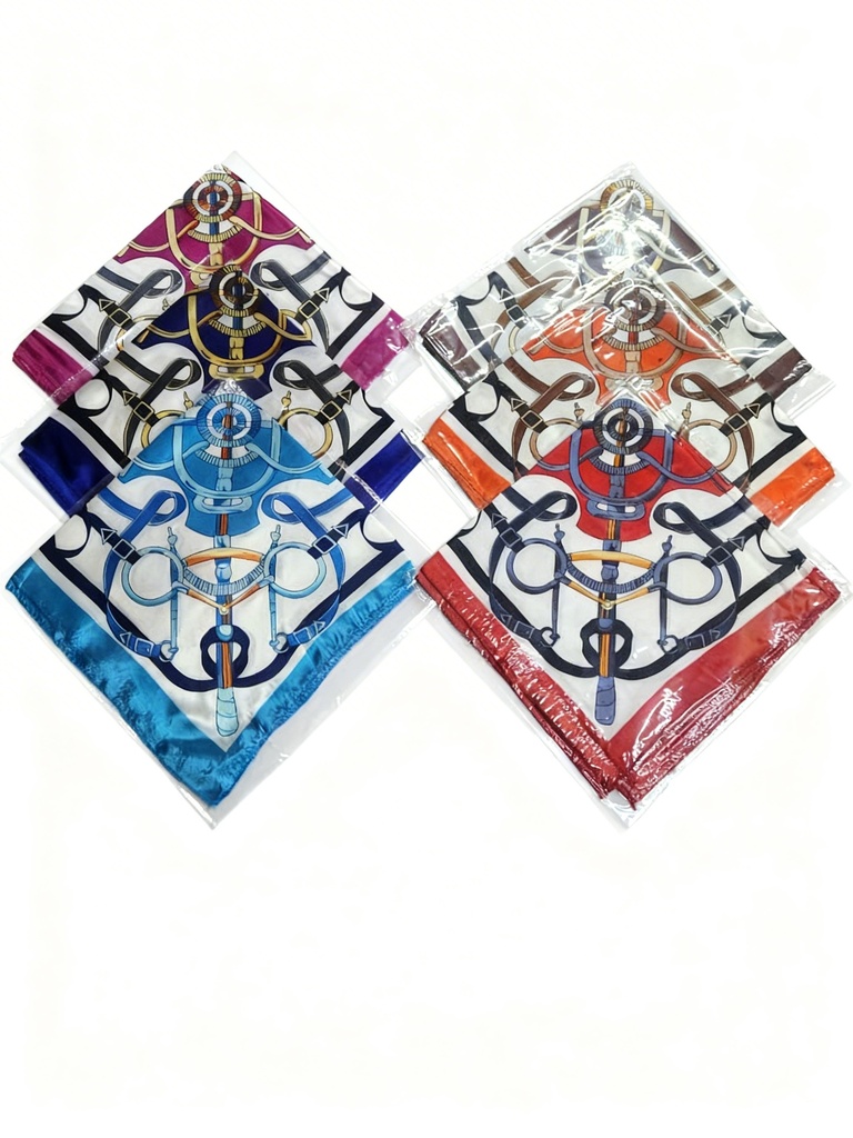 PAÑOLETA SEDA MANDALA 50X50CM  