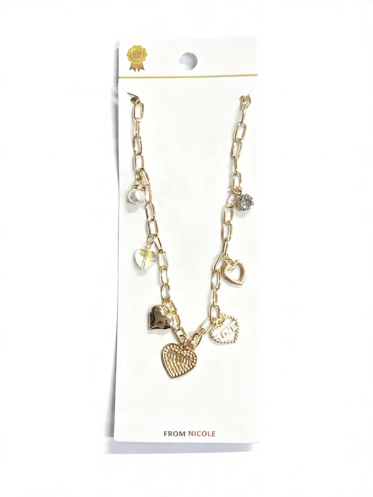 COLLAR CADENA CORAZON MAMA