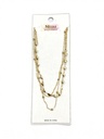 COLLAR CADENA CORAZONES X3