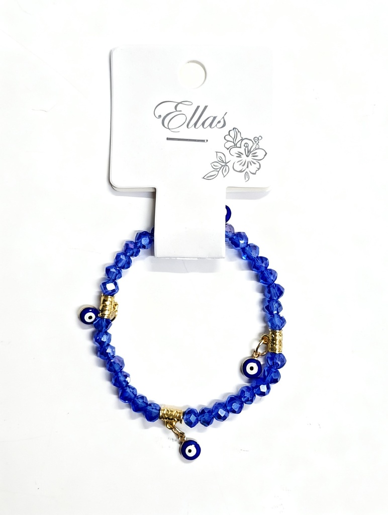 PULSERA CRYSTAL OJO TURCO
