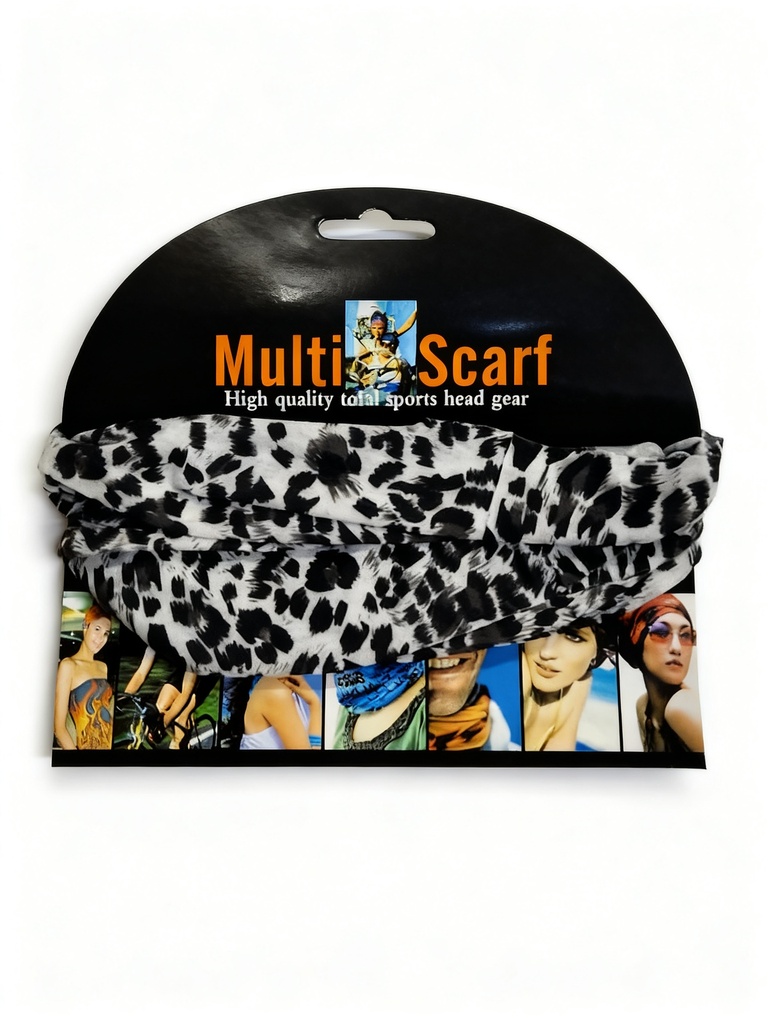MULTI SCARF ANIMAL PRINT