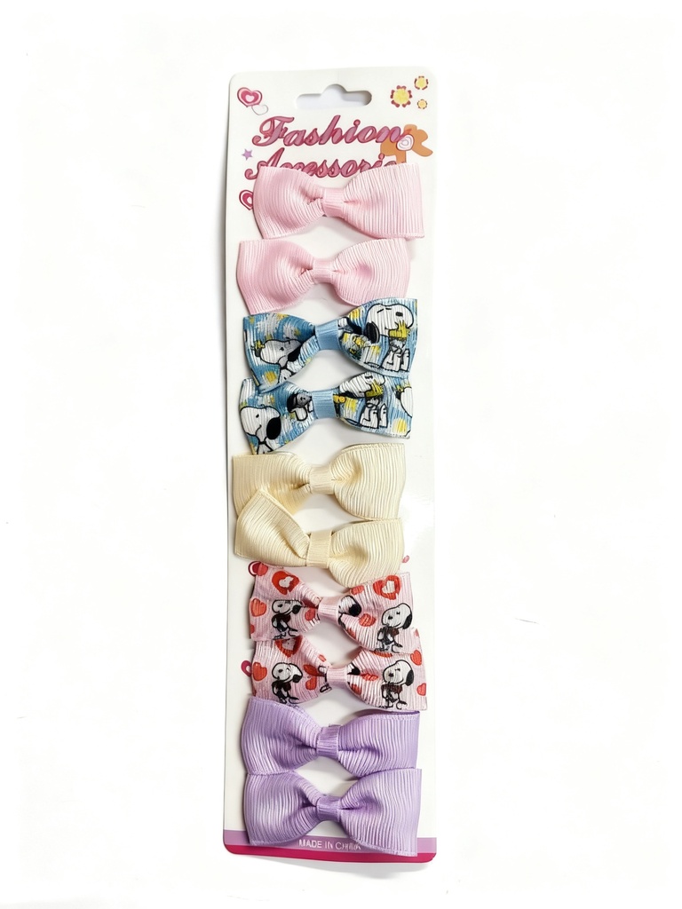 SET GANCHO LAZO SNOOPY X10