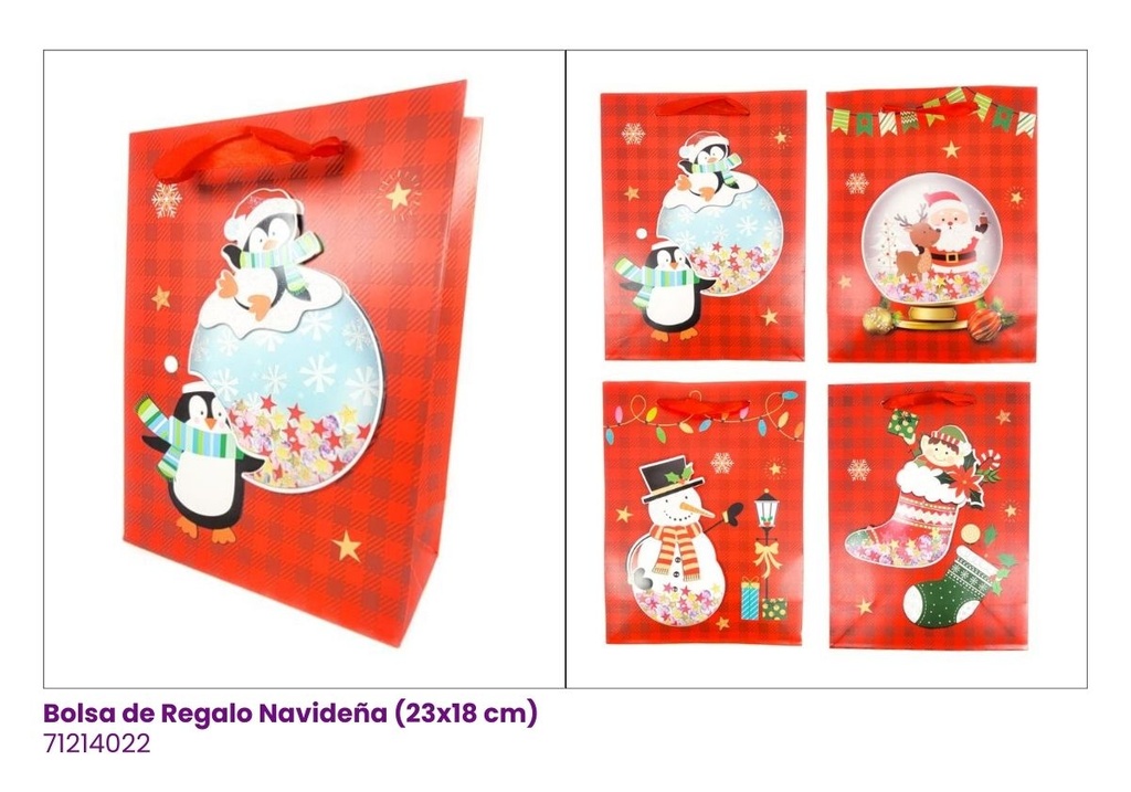 [71214022] BOLSAS NAVIDEÑAS