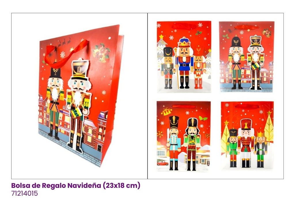 [71214015] BOLSAS NAVIDEÑAS