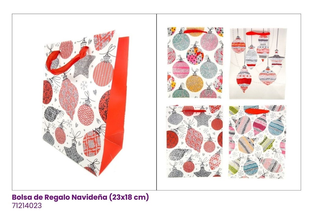 [71214023] BOLSAS NAVIDEÑAS