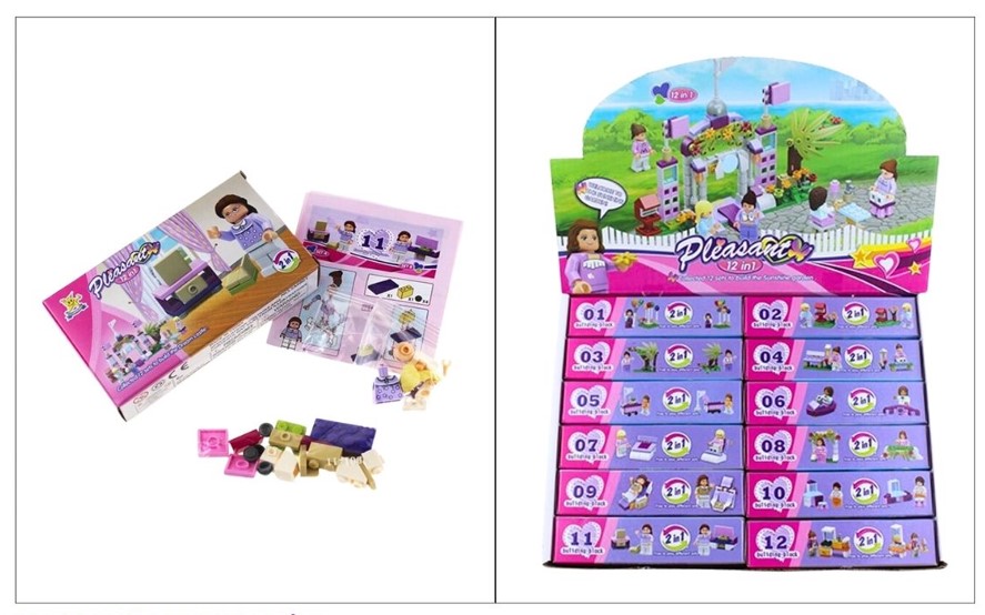 LEGO KIDS PLEASAT ROSADO