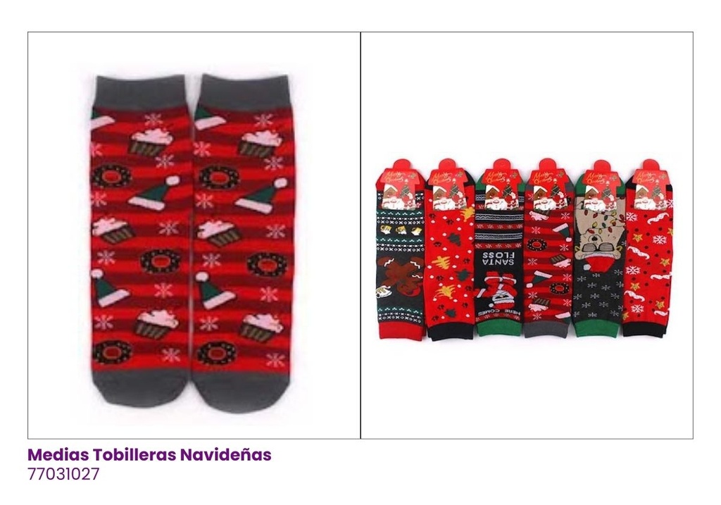 [77031027] MEDIAS ALTA NAVIDEÑAS