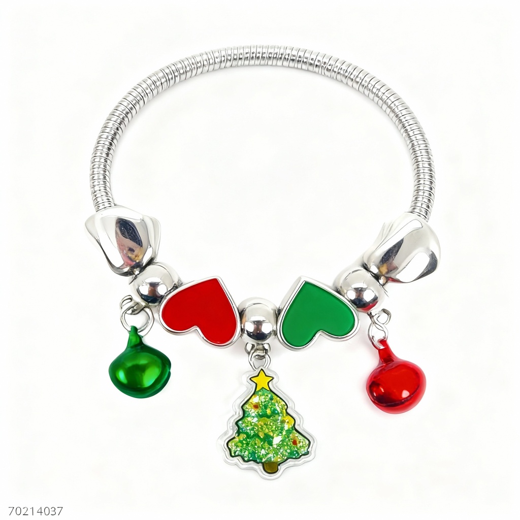 [70214031] PULSERAS PANDORA DAMA NAVIDAD