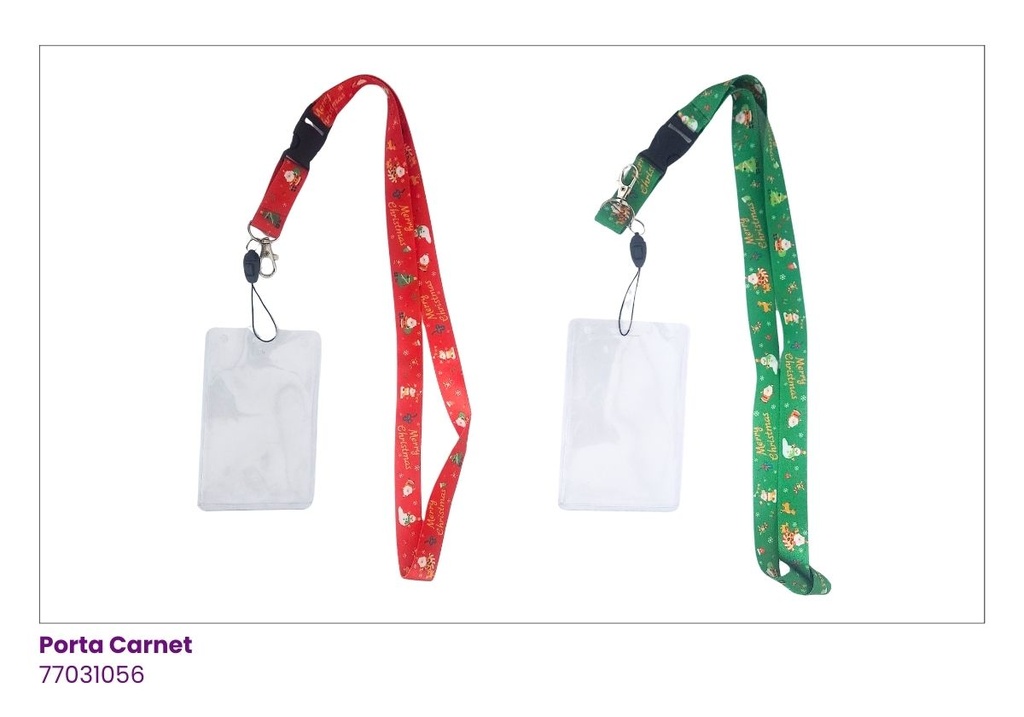 [77031056] PORTA CARNET NAVIDEÑO