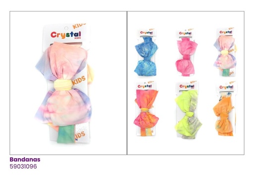 [59031096] BANDANAS NIÑA LAZO TYE DYE