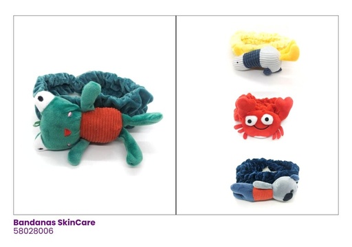 [58028006] BANDANAS SKINCARE ANIMALITOS