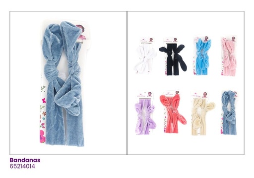 [65214014] BANDANAS SKINCARE SET DE 2