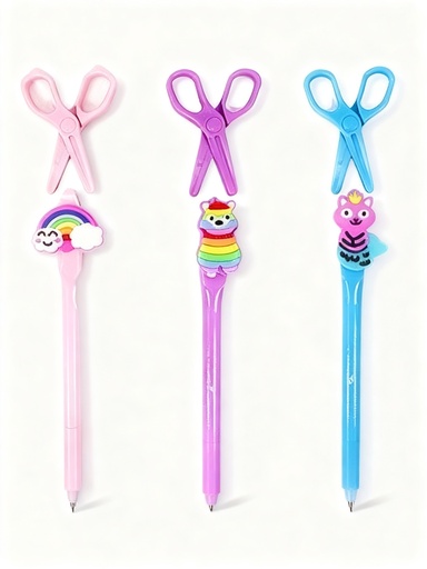 [72031017] BOLIGRAFOS CON TIJERA