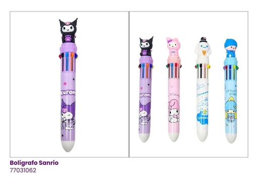 [77031062] BOLIGRAFOS MULTICOLOR SANRIO