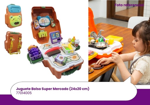 [77014005] BOLSOS JUGUETE SUPER MERCADO
