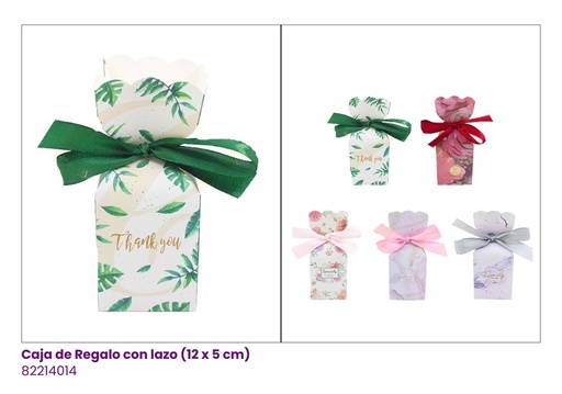 [SBX-0183] MINI CAJITA DE REGALO CON LAZO