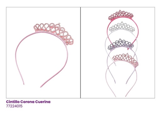 [77224015] CINTILLOS CORONA CUERINA