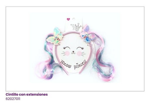 [62027011] CINTILLOS EXTESIONES MARIPOSA