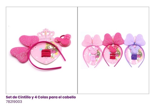 [78219003] CINTILLOS Y COLAS SET 