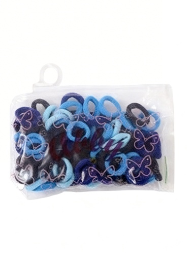 [799019766280] COLAS AZULES PAQUETE PLASTICO DE 50