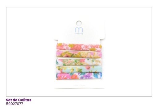 [59027077] COLAS LYCRA MARIPOSA SET DE 4