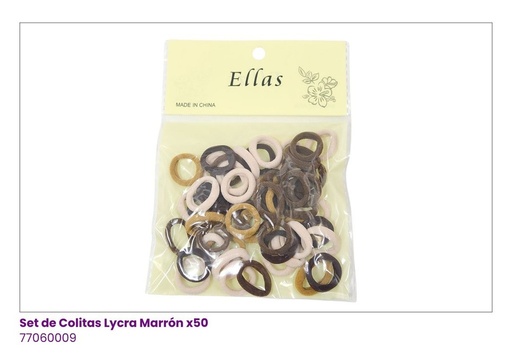 [77060009] COLAS MARRON PAQUETE DE 50